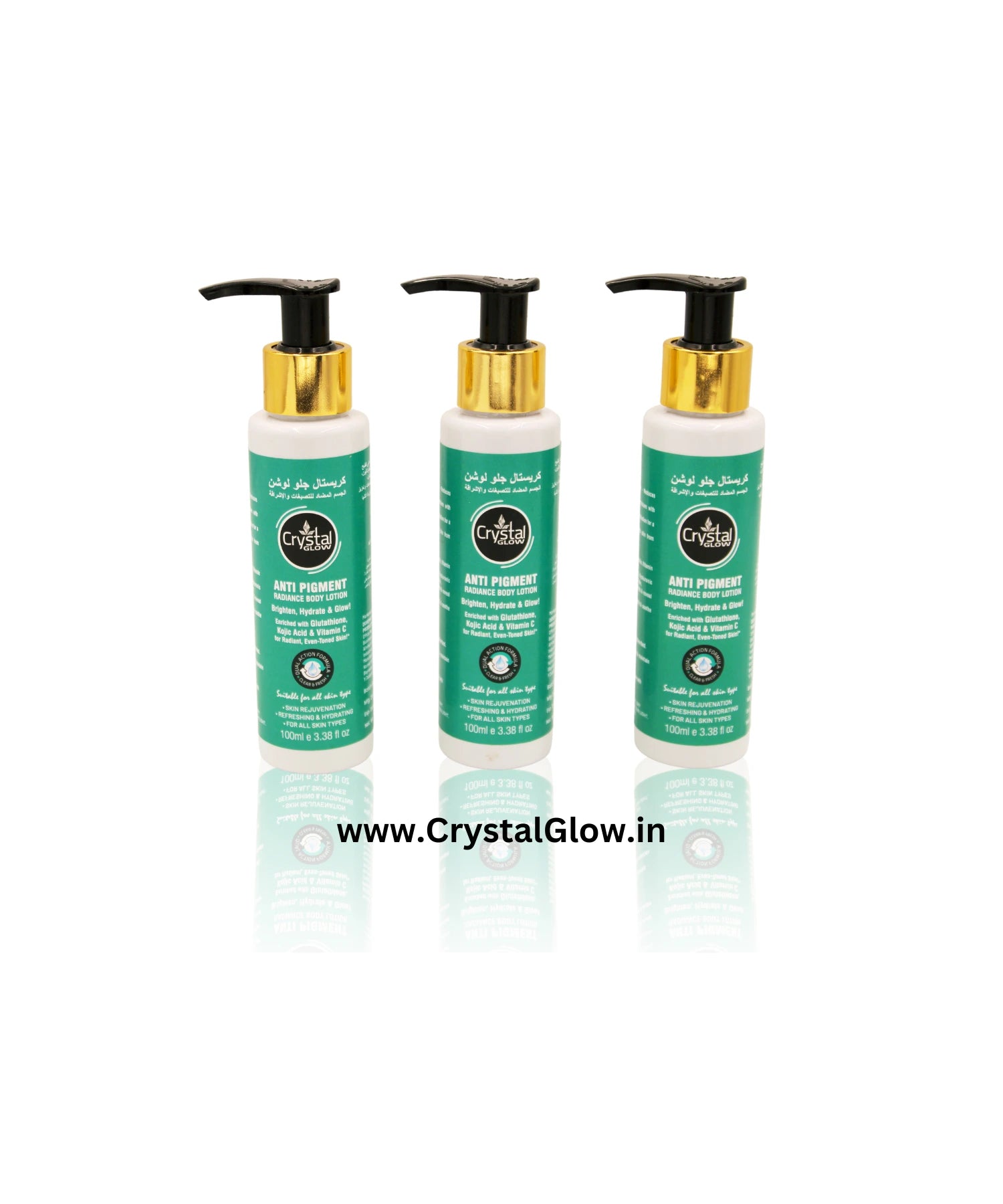 Crystal Glow Anti-Pigment Radiance Body Lotion