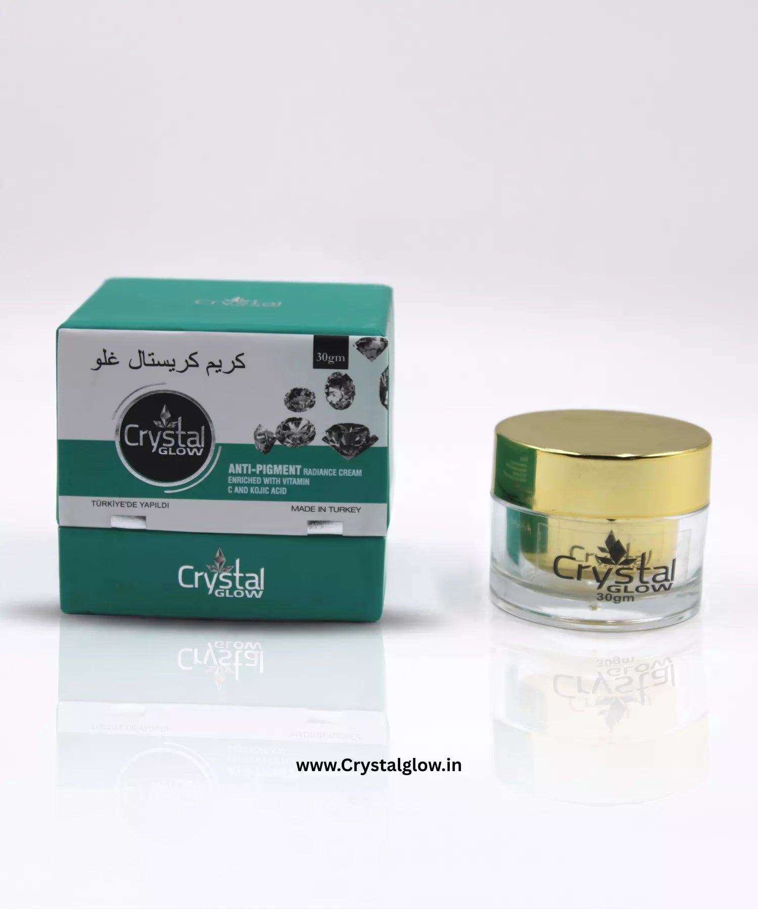 Crystal Glow Anti-Pigment Radiance Cream 30gm