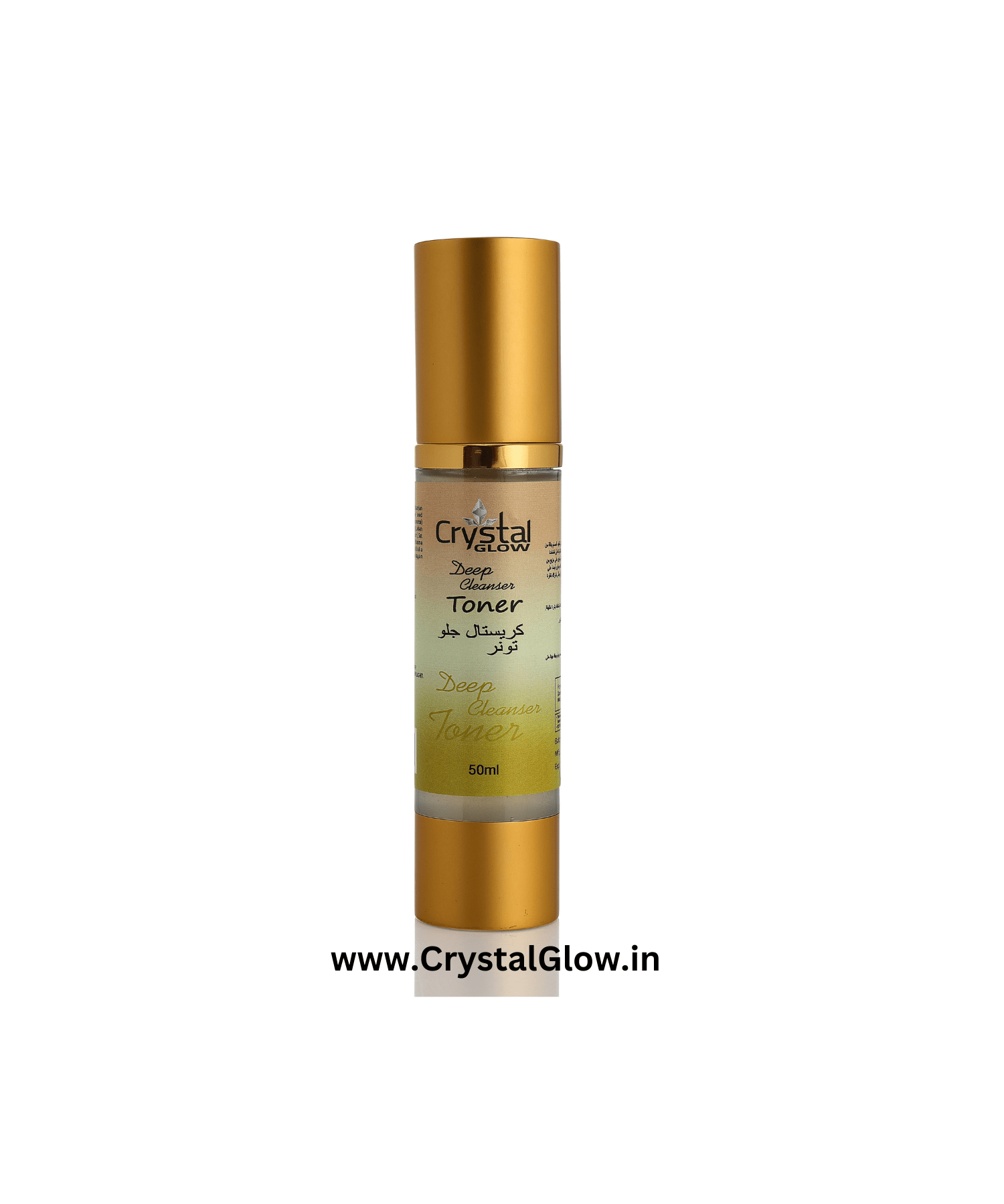 Crystal Glow Face Toner And Cleanser 50ml