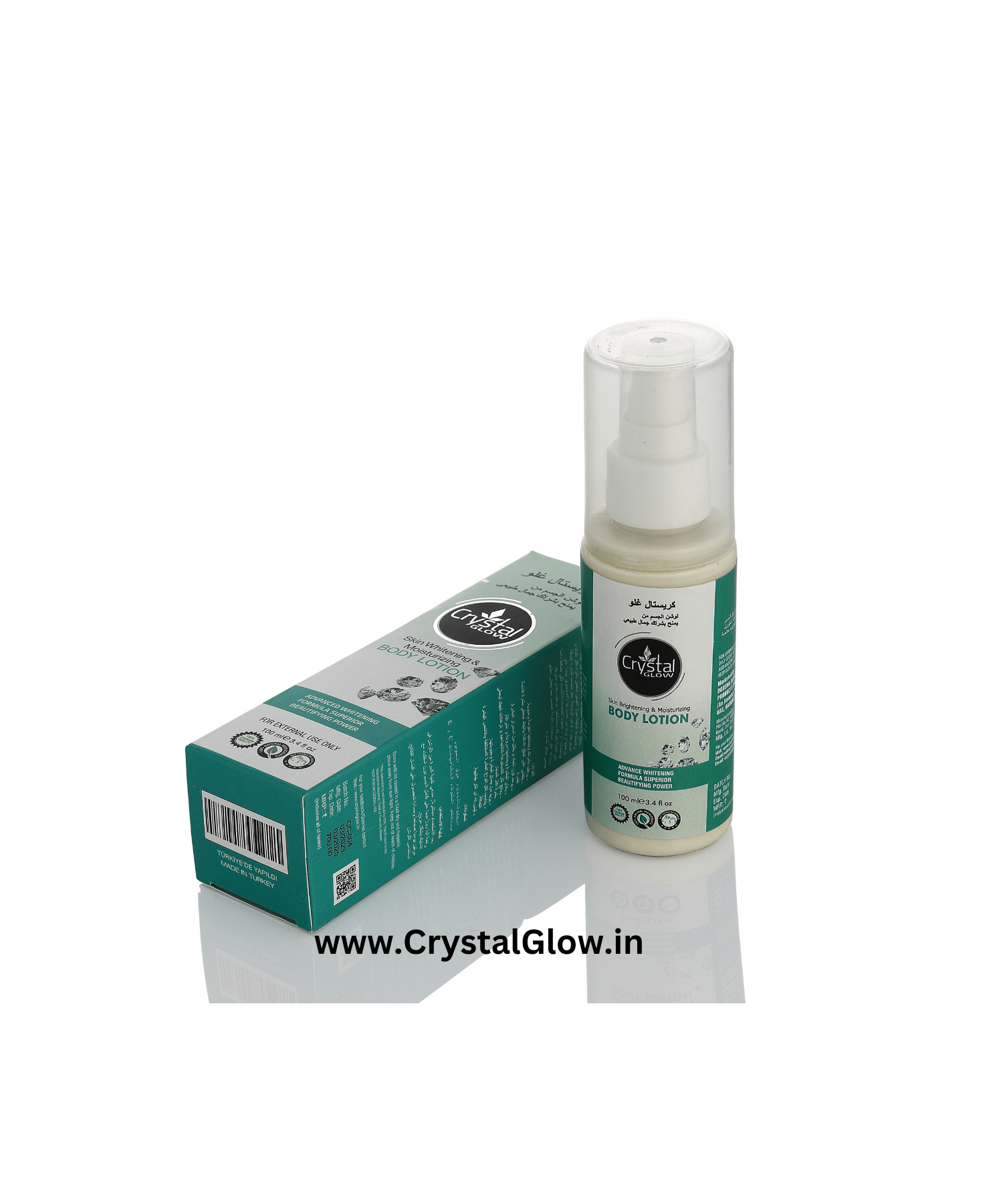 Crystal GLow Advanced Skincare Moisturizer 100ml.