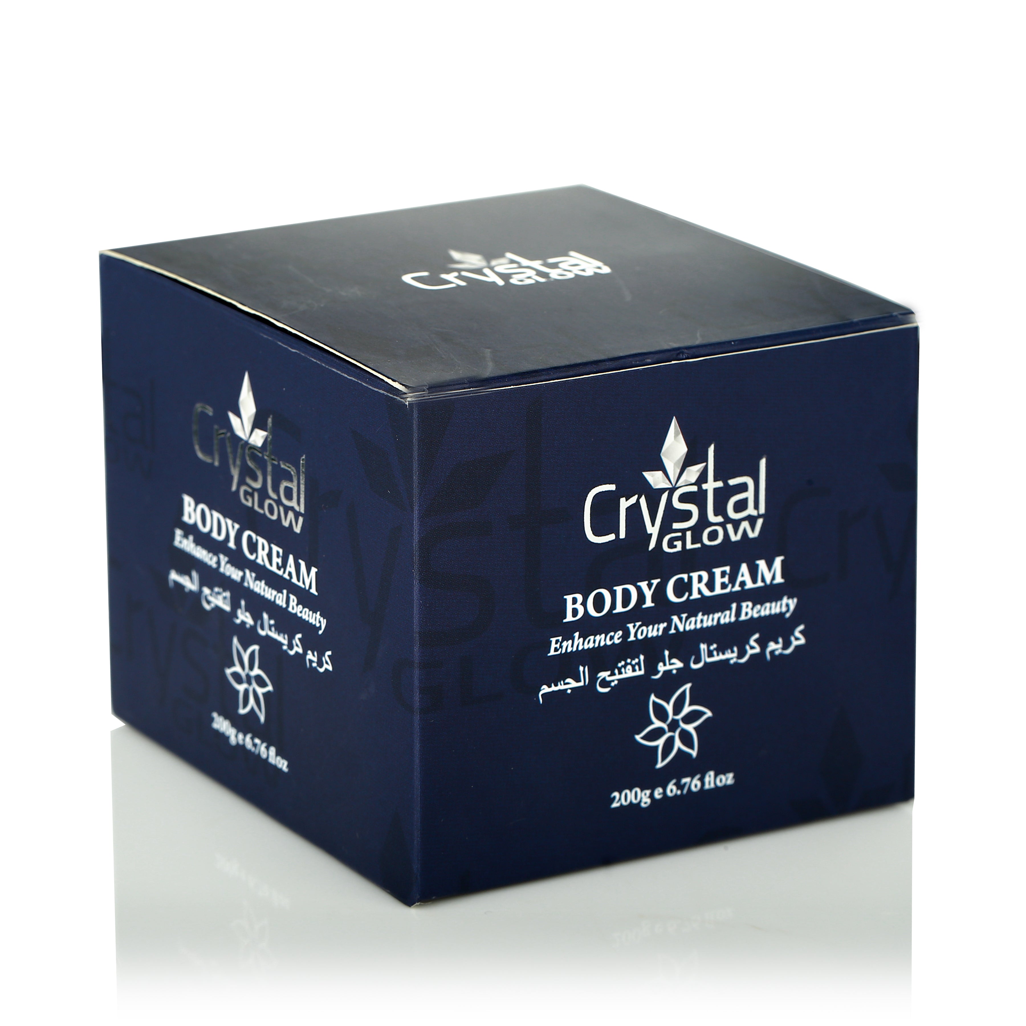 Crystal Glow Body Brightening Cream 200gm