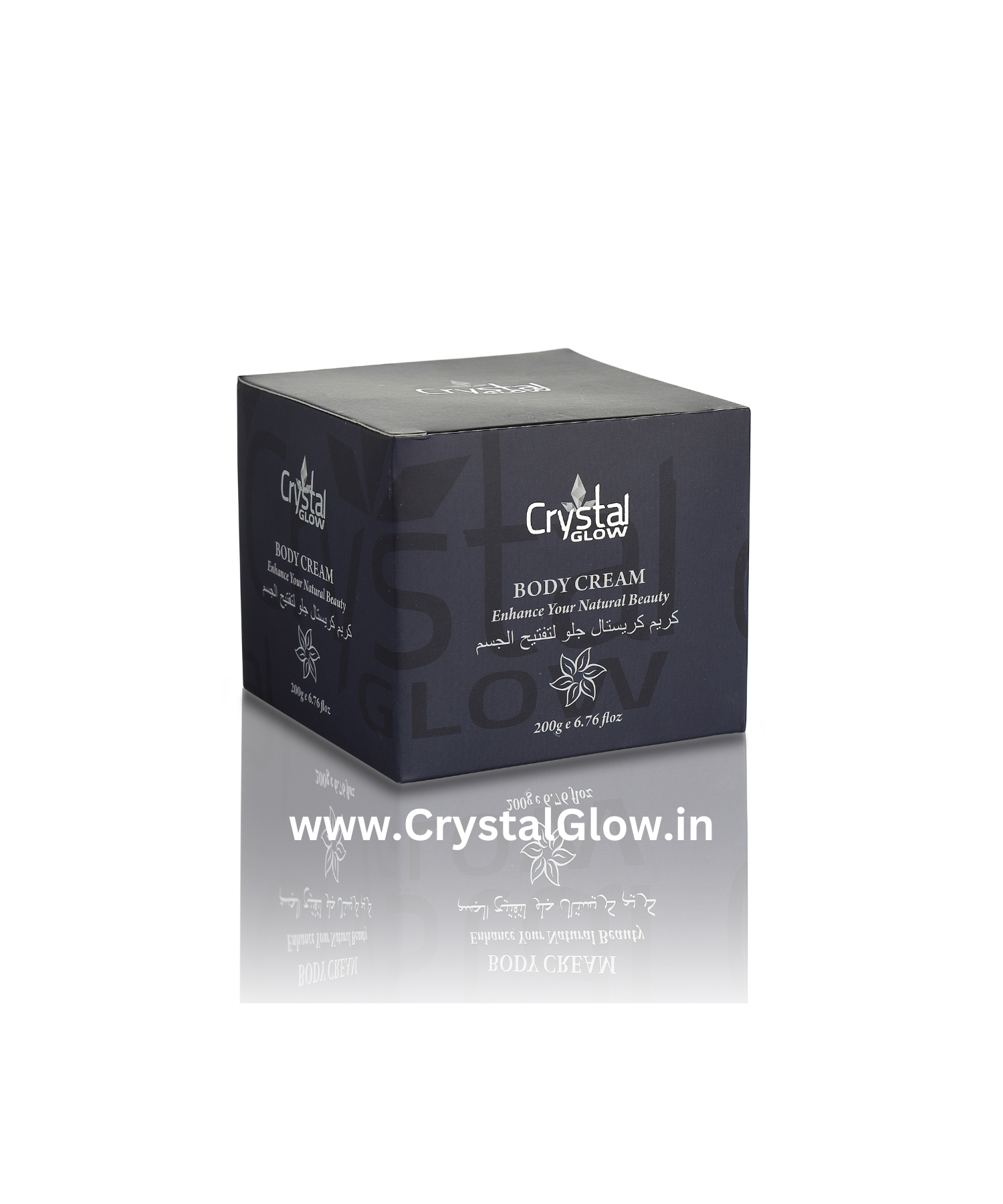 Crystal Glow Body Brightening Cream 200gm